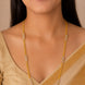 Radiant Crystal Gold Plated Necklace Set