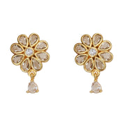 Radiant Floral Gold Plated Necklace Set