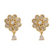 Radiant Floral Gold Plated Necklace Set