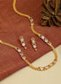 Elegant Gold Plated Necklace Set