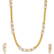 Elegant Gold Plated Necklace Set
