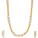 Elegant Gold Plated Necklace Set