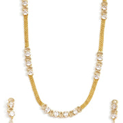 Elegant Gold Plated Necklace Set