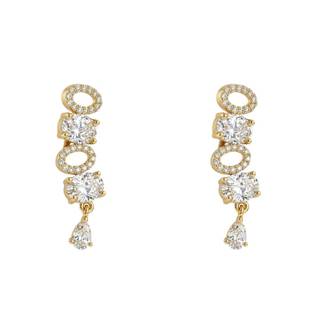Elegant Gold Plated Necklace Set