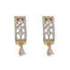 Radiant Crystal Gold Silver Plated Necklace Set