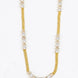 Elegant Gold Silver Plated Necklace Set