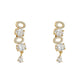 Elegant Gold Silver Plated Necklace Set