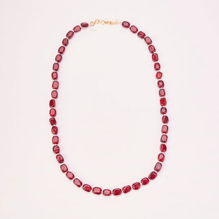 Vintage Inspired Gold Plated Beaded Necklace
