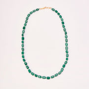 Vintage Inspired Gold Plated Beaded Necklace