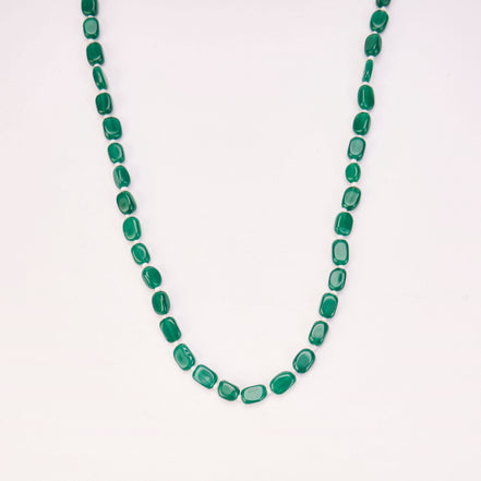 Vintage Inspired Gold Plated Beaded Necklace