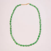 Vintage Inspired Gold Plated Beaded Necklace
