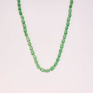 Vintage Inspired Gold Plated Beaded Necklace