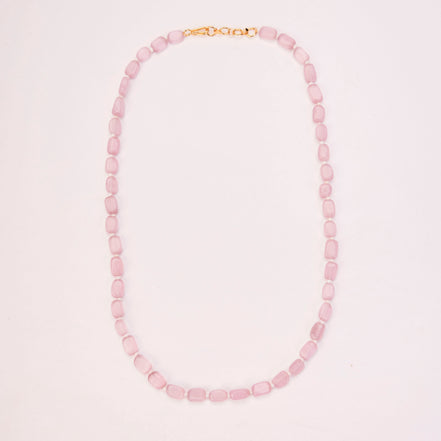 Vintage Inspired Gold Plated Beaded Necklace
