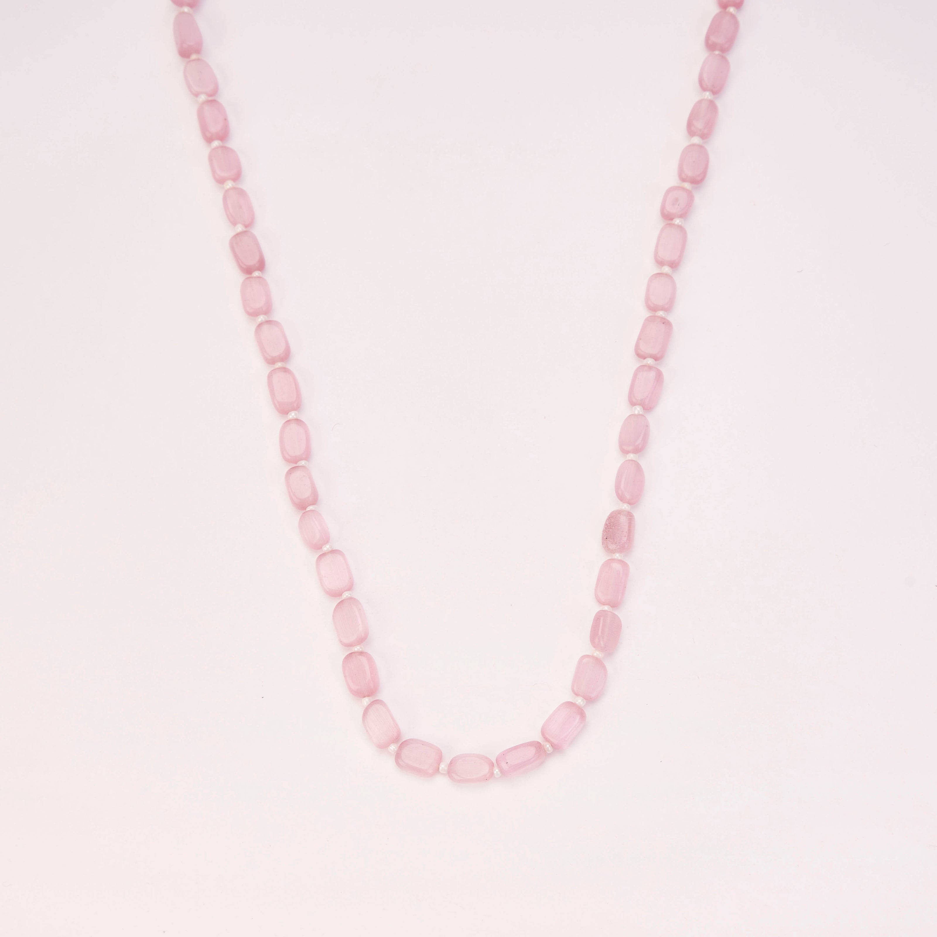 Vintage Inspired Gold Plated Beaded Necklace