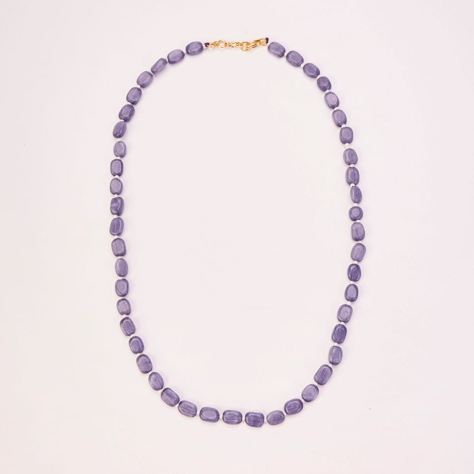 Vintage Inspired Gold Plated Beaded Necklace