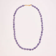 Vintage Inspired Gold Plated Beaded Necklace