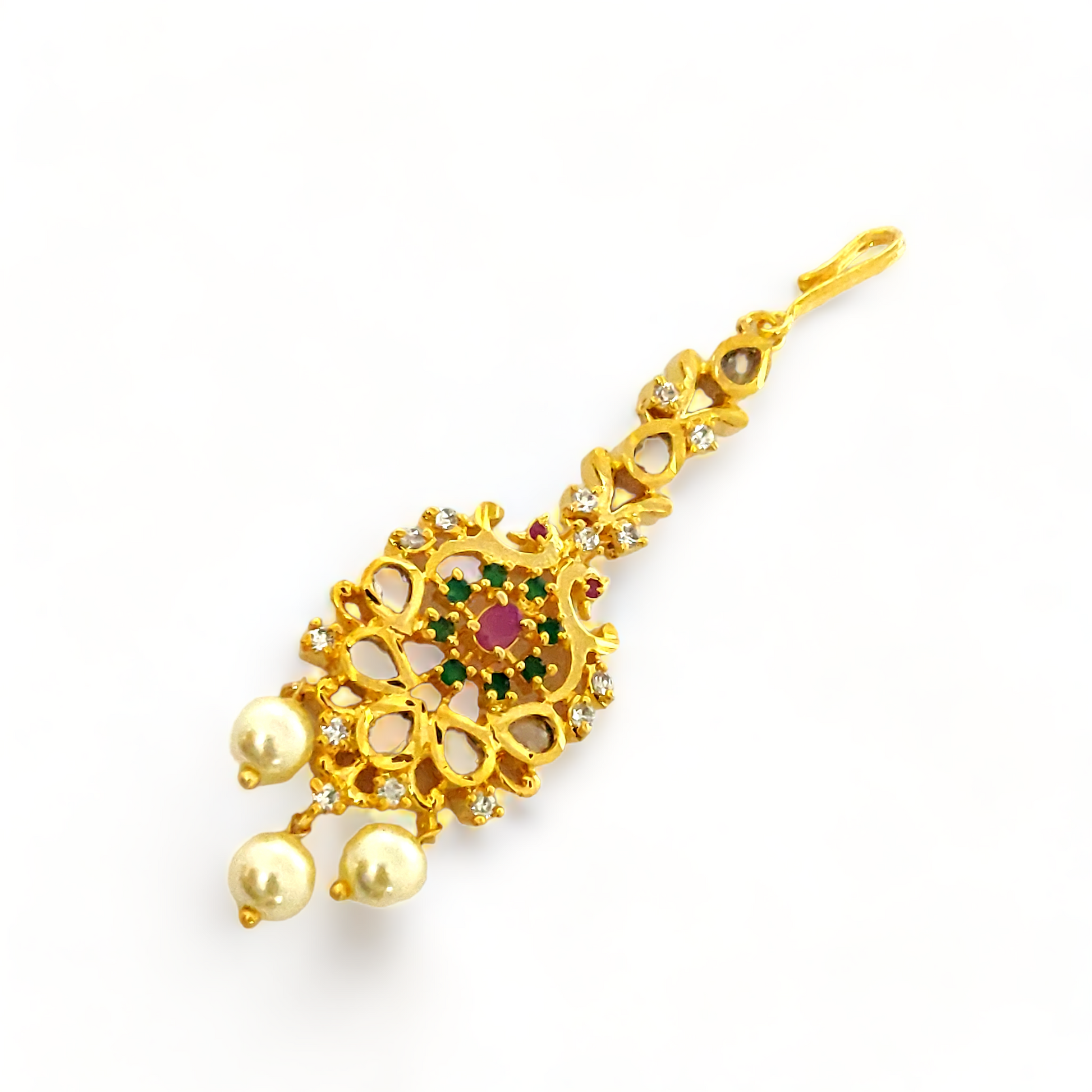 Vibrant Verde Gold Plated Tika - Opal Touch