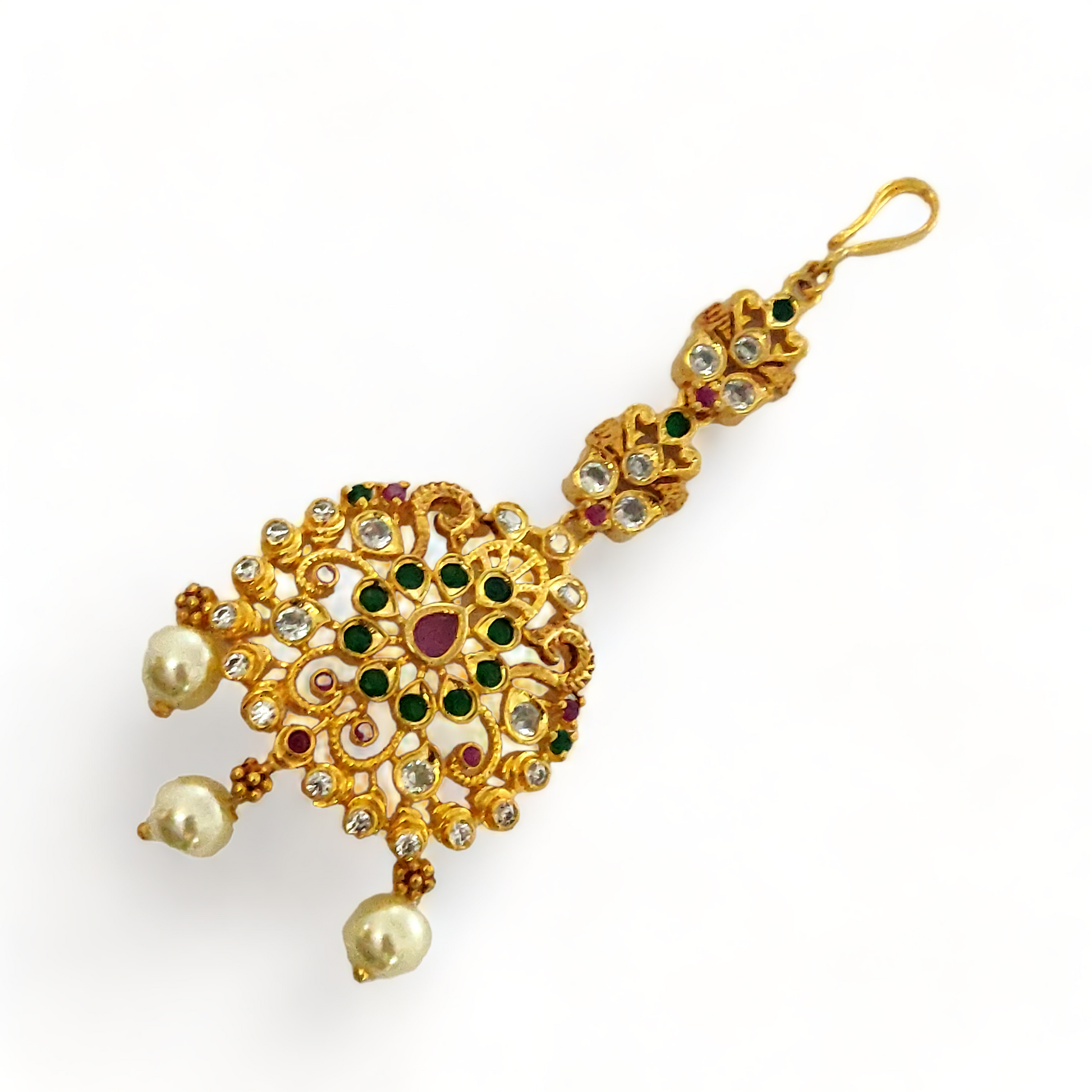 Emerald Oasis Gold Plated Tika - Opal Touch