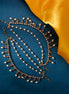 Mehendi Plated Pearl Stone Kaan Chain