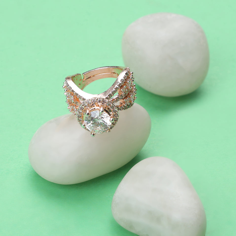 Marquise Cluster Ring
