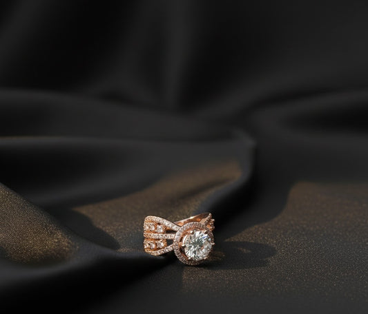 Marquise Cluster Ring