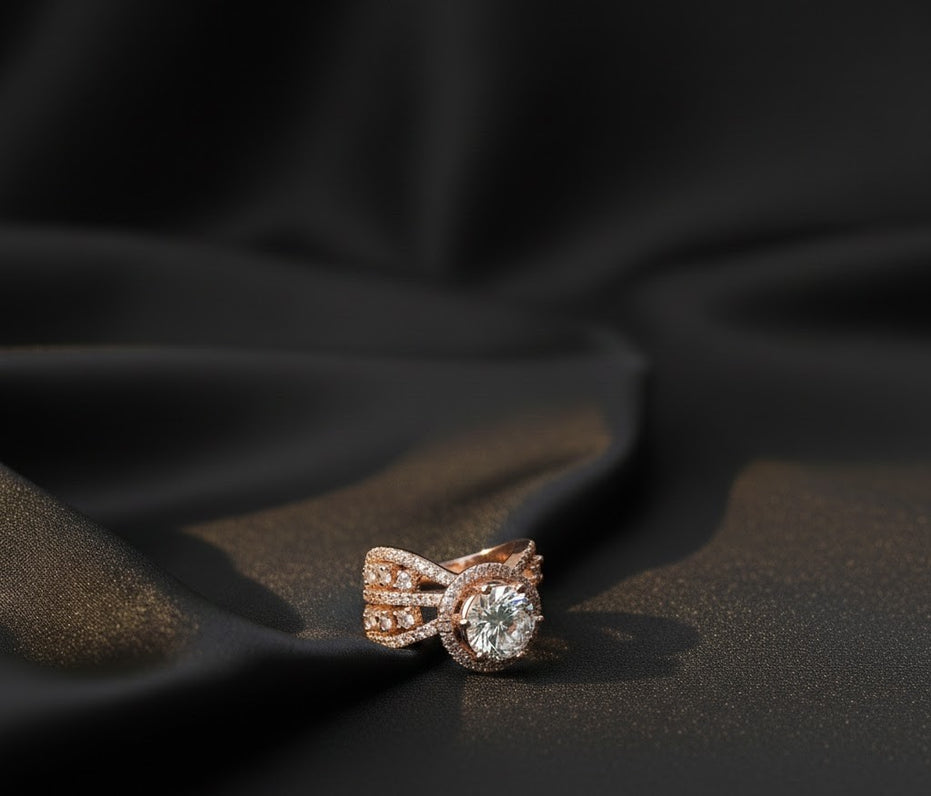 Marquise Cluster Ring