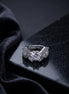 Rhodium Love Knot Ring