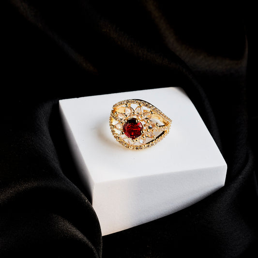 Royal Empress Gold Plated Ring