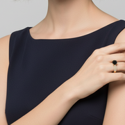 Regal Spark Gold Plated Ring
