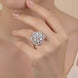 Floral Casacade Finger Ring