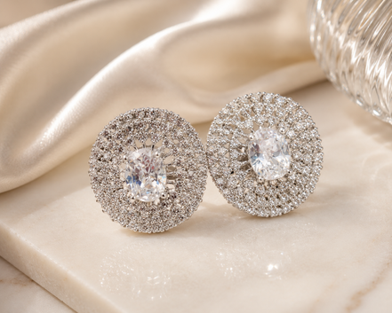 Elegance in Ivory Studs