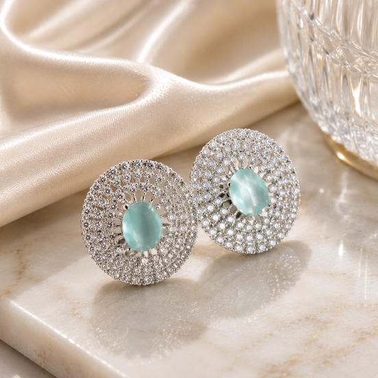 Elegance in Ivory Studs