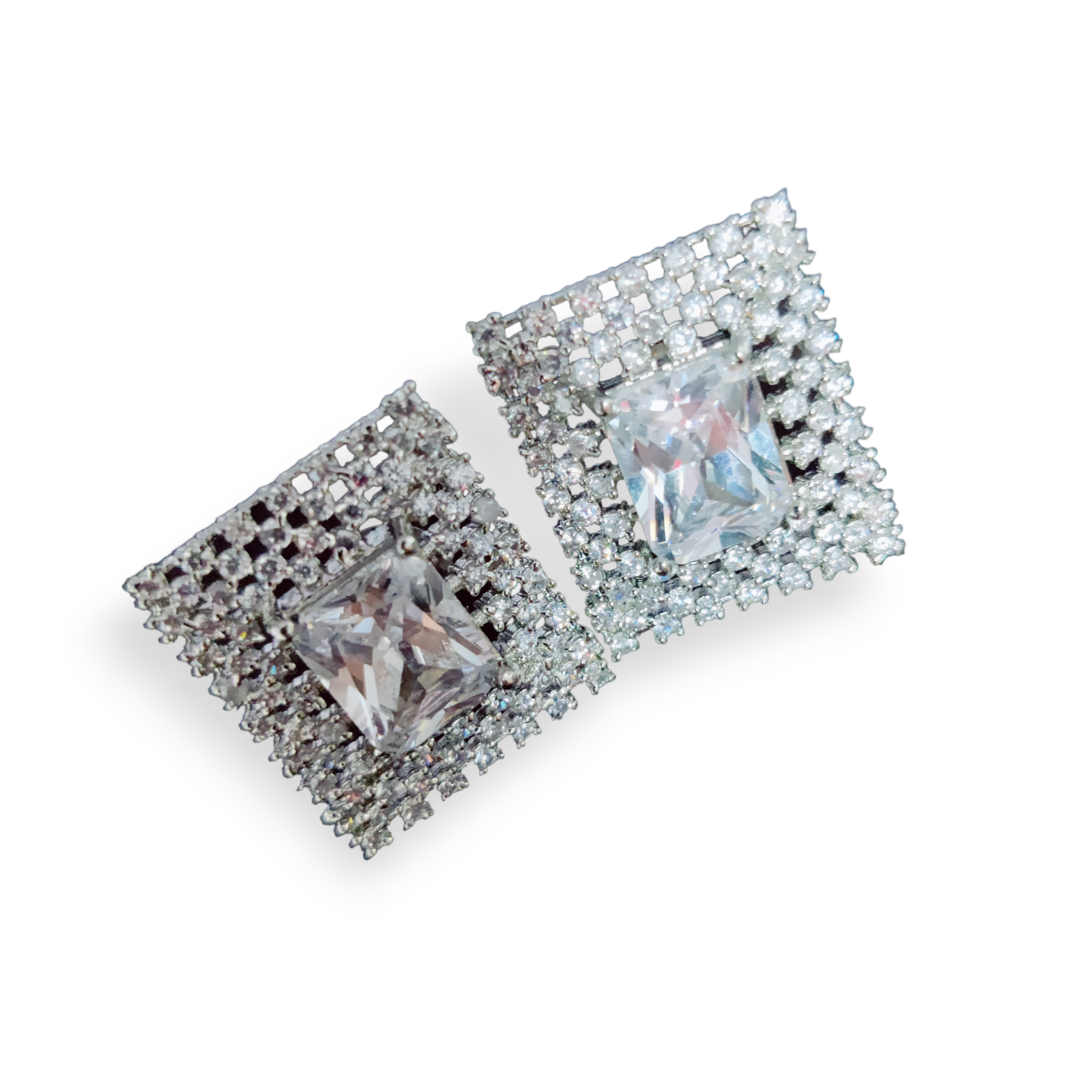 Jasmine Blooms Studs - Opal Touch