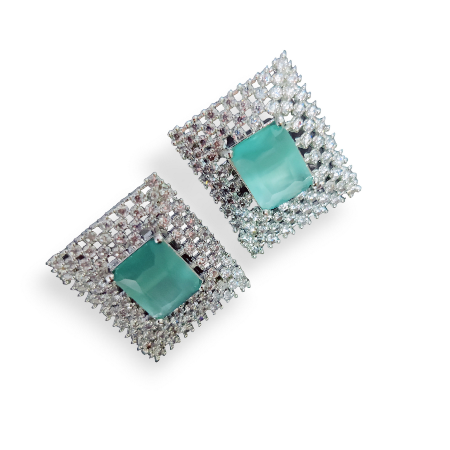 Jasmine Blooms Studs - Opal Touch