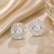 Milky Way Galaxy Pearls Studs