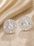 Milky Way Galaxy Pearls Studs