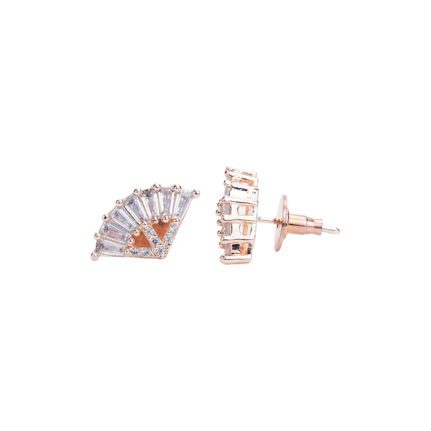 Rose Petal Opal Studs - Opal Touch