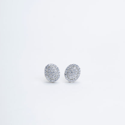 Ivory Elegance Opal Studs - Opal Touch