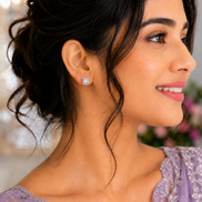 Luminescent Whispers Opal Studs