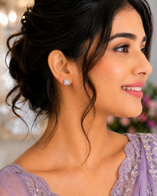 Luminescent Whispers Opal Studs