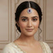 Rhodium Plated Divine Droplet Traditional Maang Tikka