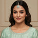 Rhodium Plated Divine Droplet Traditional Maang Tikka