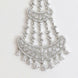 Traditional CZ White Stone Studded Bridal Passa