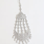 Traditional CZ Stone Studded Bridal Jhoomer Passa