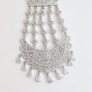 Traditional CZ Stone Studded Bridal Jhoomer Passa