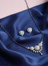 AD Mangalsutra Set with Stud Earrings