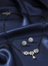 Floral Pattern AD Mangalsutra Set
