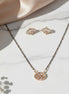 Elegant Round Flower Mangalsutra Set