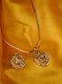 Vintage Lion King Gold Plated Locket Set and Ring Combo