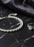 Tennis Bracelet with Round-Cut Stones & Solitaire Ring
